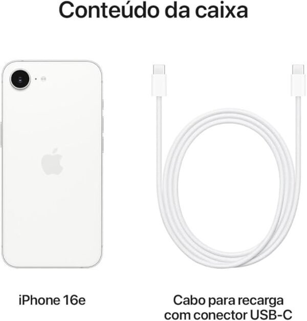Apple iPhone 16e de 256 GB — Branco - Imagem 2